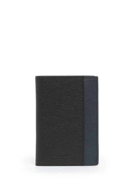 Wallet Duo Leather Hexagona Black duo 687810