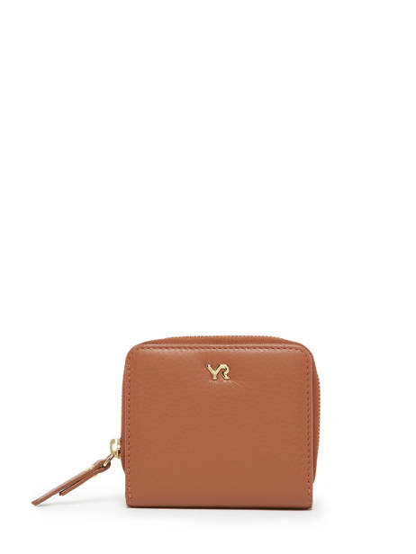 Wallet Foulonne Leather Yves renard Brown foulonne 29692