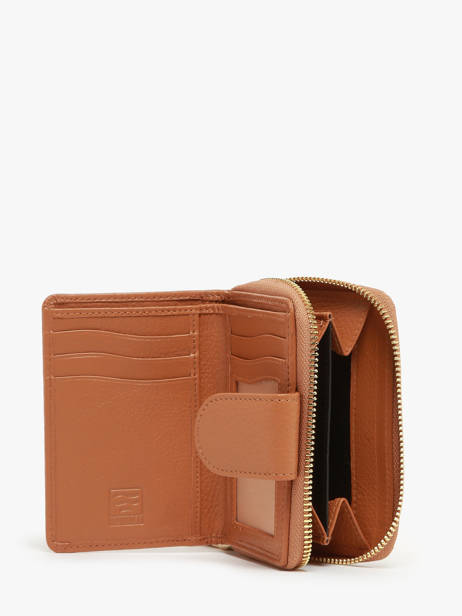 Wallet Caviar Leather Crinkles Orange caviar 14277 other view 1