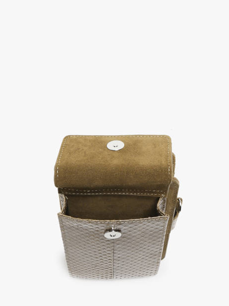 Étui Téléphone New Zack Cuir Great by sandie Vert new zack SNA vue secondaire 3