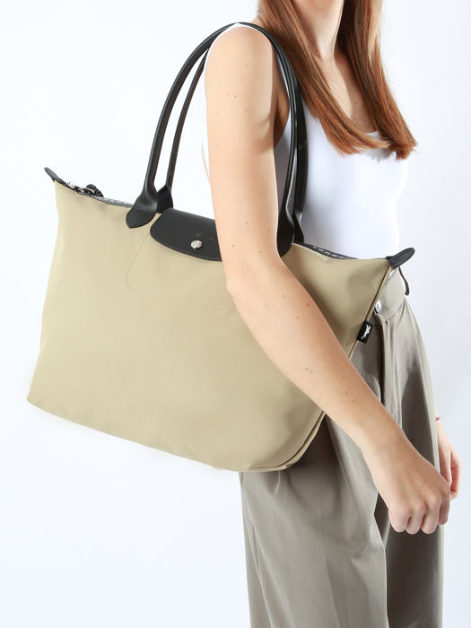 Longchamp Le pliage energy Hobo bag Beige