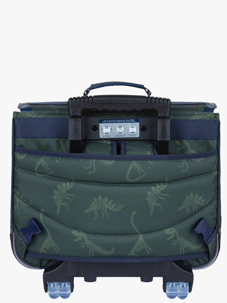 Cartable à Roulettes 2 Compartiments Tann's Vert les fantaisies g 43277 vue secondaire 5
