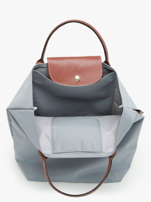 Longchamp Le pliage original Sacs porté main Gris