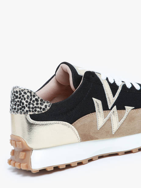 Sneakers Pia Vanessa wu Beige women BK2623BG vue secondaire 3