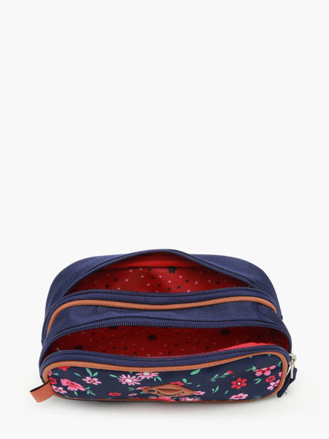 2-compartment Pouch Liberty Snowball Blue liberty 46311 other view 1