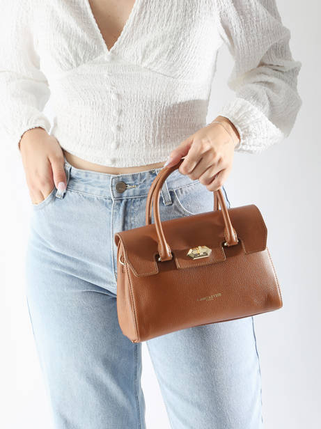 Shoulder Bag Milano Cosmos Leather Lancaster Beige milano cosmos 77 other view 1