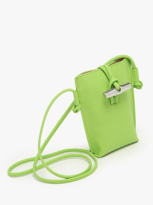 Longchamp Le roseau Ipod case / cd holder Green