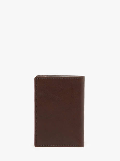 Card Holder Gary Leather Le tanneur Brown gary TRA3514 other view 2