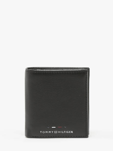 Wallet Th Premium Leather Tommy hilfiger Black th premium AM12756