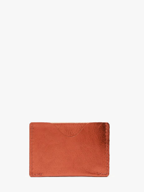 Leather Gabin Ginger Card Holder Paul marius Brown ginger GABINGIN other view 2