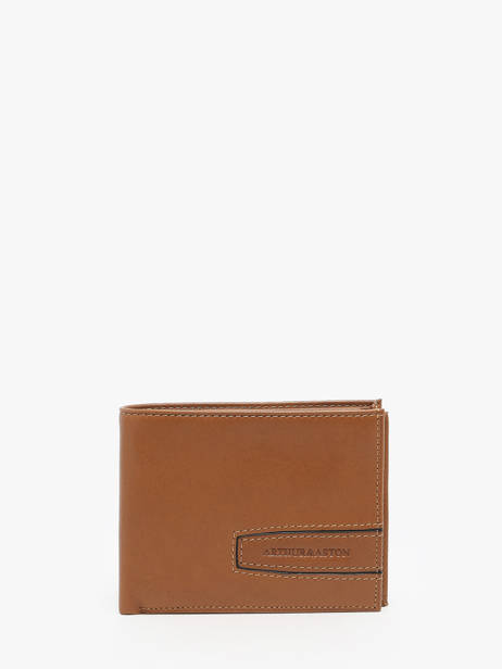 Leather Léon Wallet Arthur & aston Brown leon 126
