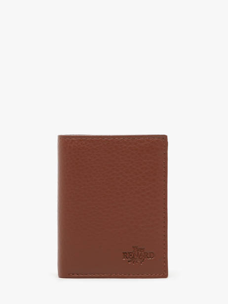 Wallet Foulonne Leather Yves renard Brown foulonne 23520