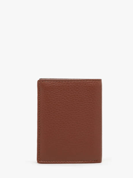 Wallet Foulonne Leather Yves renard Brown foulonne 23520 other view 3