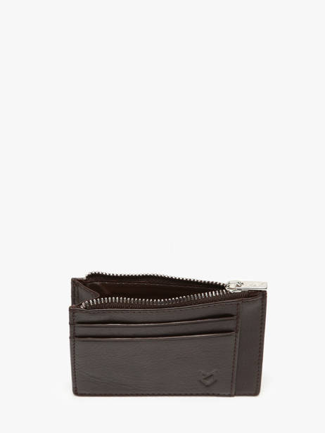 Card Holder Leather Yves renard Brown bovino 195 other view 1