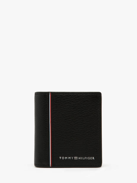 Wallet Corporate Leather Tommy hilfiger Black corporate AM13045