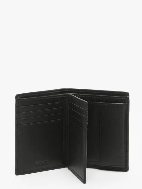 Wallet With Coin Purse Smooth Leather Hugo boss Black smooth HLG403A other view 1