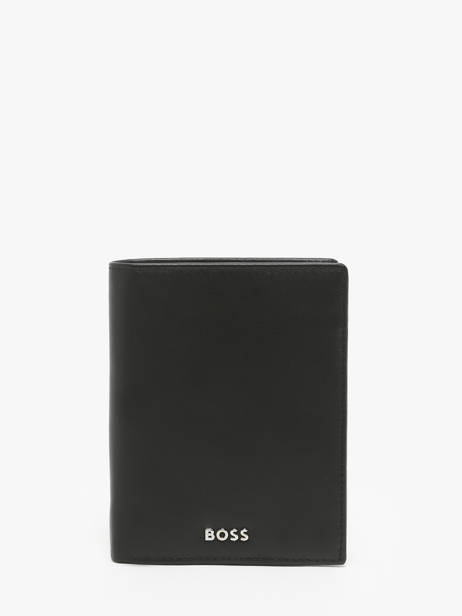 Wallet Smooth Leather Hugo boss Black smooth HLO403A