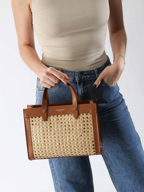 Satchel Cannage Rotin Lancaster Beige cannage rotin 114 other view 1