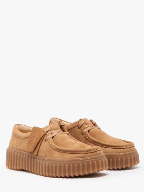 Chaussures Derbies Torhill Bee Clarks Beige women 26172084 vue secondaire 2