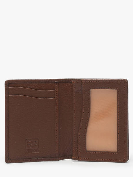 Wallet Caviar Leather Crinkles Brown caviar 14255 other view 1