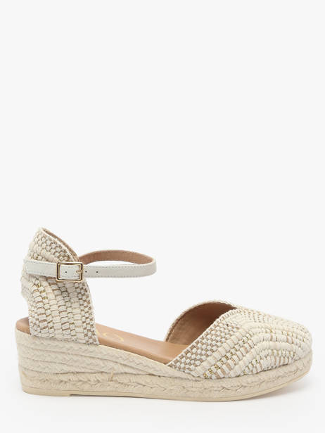 Espadrilles Talon Compensé Belmira Gaimo Beige women BELMIRA