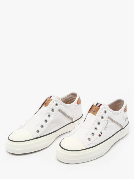 Sneakers Mustang Blanc women 1272402 vue secondaire 2