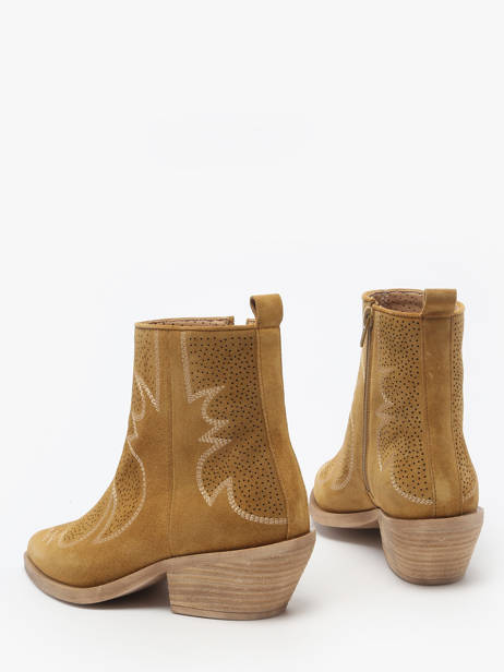 Santiags Holly En Cuir Alpe Marron women 53561155 vue secondaire 3