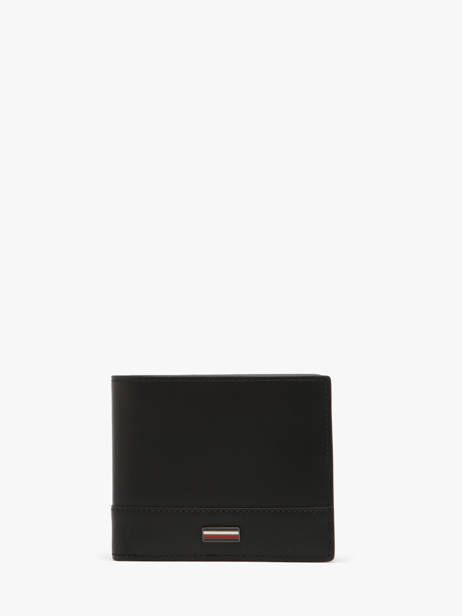 Wallet Corporate Leather Tommy hilfiger Black corporate AM13245