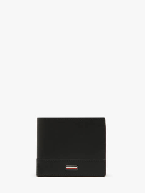 Wallet Corporate Leather Tommy hilfiger Black corporate AM13246