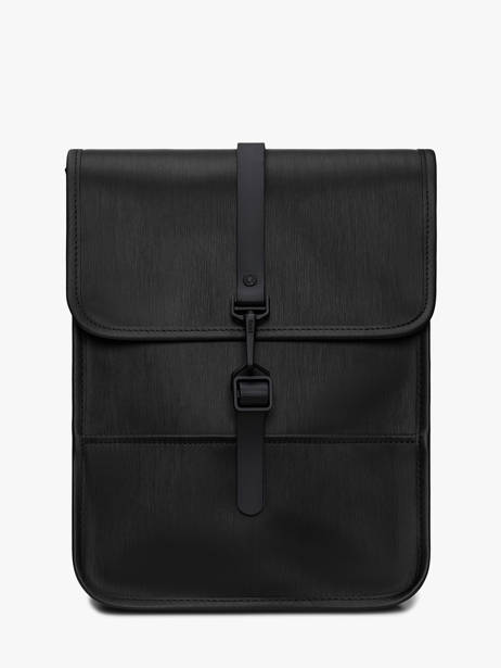 Backpack Micro - 1 Compartment Backpack Rains Black city 13010