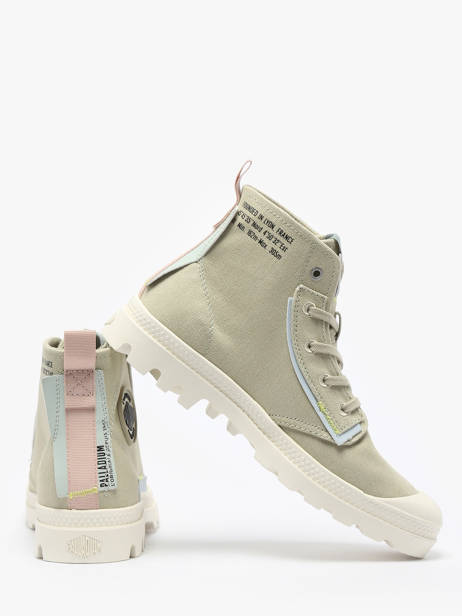 Sneakers Pampa Underlayer Palladium Multicolore women 99183379 vue secondaire 3