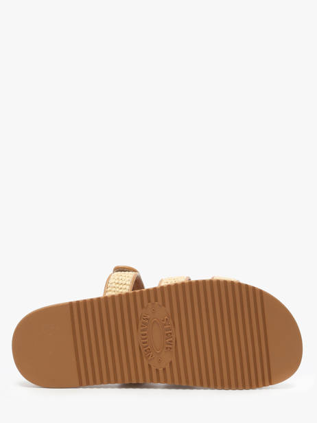 Mules Missile En Cuir Steve madden Beige women 11003028 vue secondaire 4