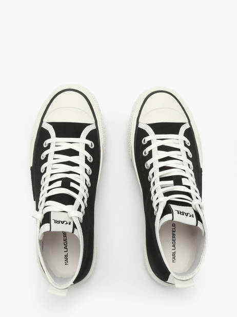 Sneakers Kampus Max Ii Twin Karl lagerfeld Noir women KL60654T vue secondaire 4