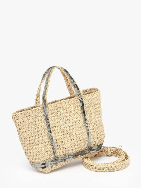 Shoulder Bag Cabas Raphia Raphia Vanessa bruno Green cabas raphia 30V40410 other view 2