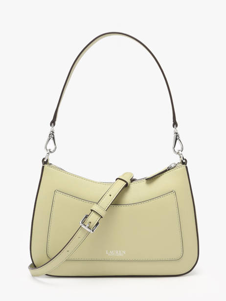 Leather Danni 26 Shoulder Bag Lauren ralph lauren Green danni 31883768 other view 4