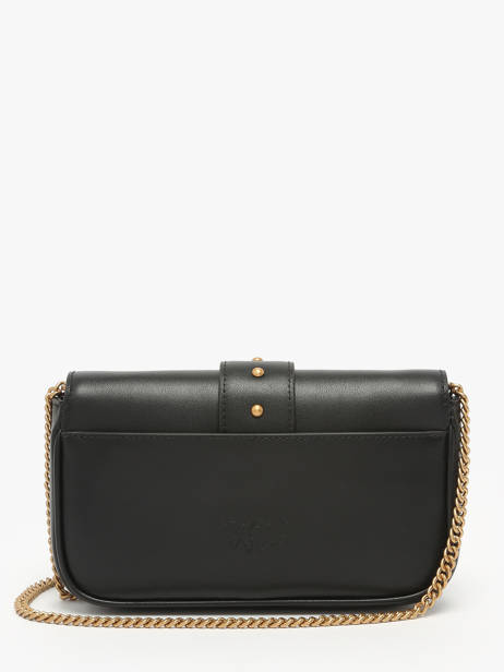 Shoulder Bag Love Bag Icon Leather Pinko Black love bag icon A0F1 other view 4