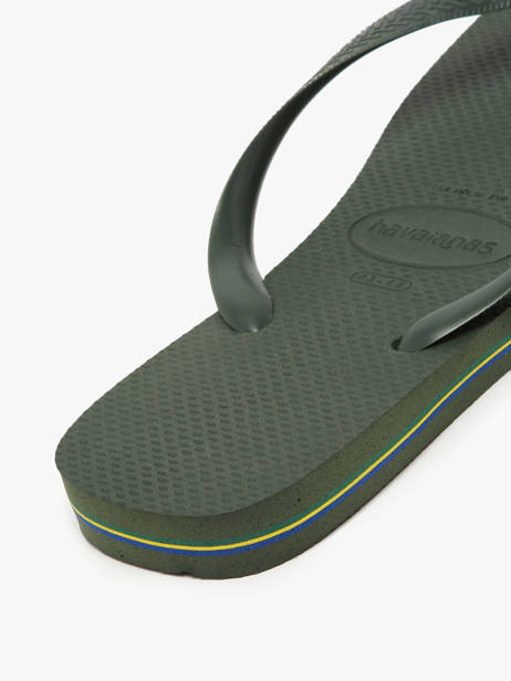 Brasil Logo Havaianas Green men 4110850H other view 3
