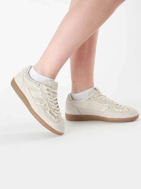 Sneakers Tb.490 Crochet En Cuir Alohas Beige women 10082301 vue secondaire 1