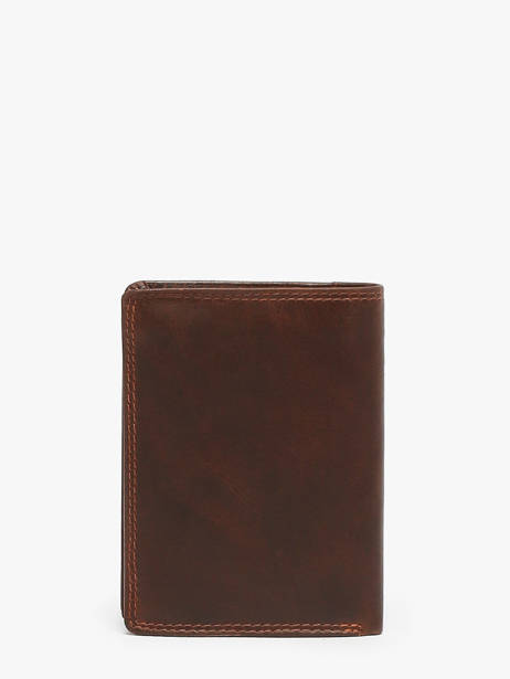 Checkholder With Coin Purse The Original Leather Maverick Brown the original MAVTO032 other view 2
