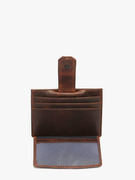 Card Holder Leather Maverick Brown the original MAVTO052 other view 1