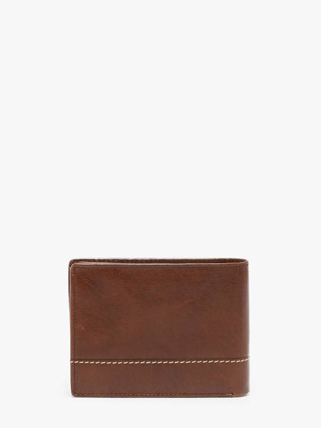 Checkholder With Coin Purse Rough Gear Leather Maverick Brown rough gear MAVRG003 other view 2