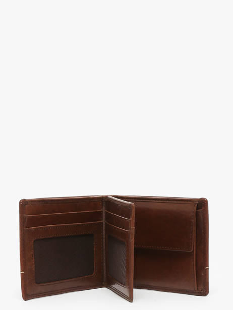 Checkholder With Coin Purse Rough Gear Leather Maverick Brown rough gear MAVRG004 other view 1