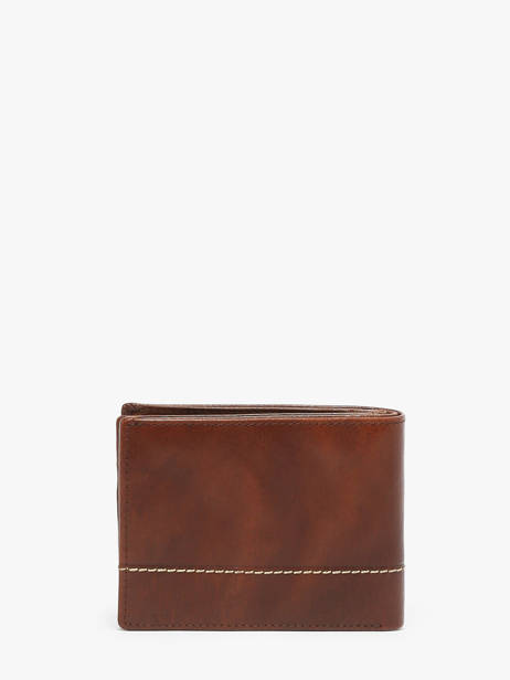 Checkholder With Coin Purse Rough Gear Leather Maverick Brown rough gear MAVRG004 other view 2