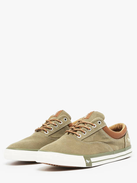 Sneakers Mustang Vert men 4072315 vue secondaire 2