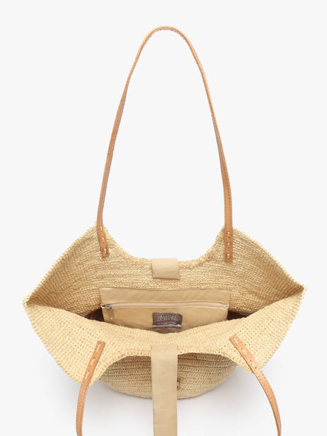 Shoulder Bag L'atelier Du Crochet Raphia Le voyage en panier Beige l'atelier du crochet AM804 other view 3