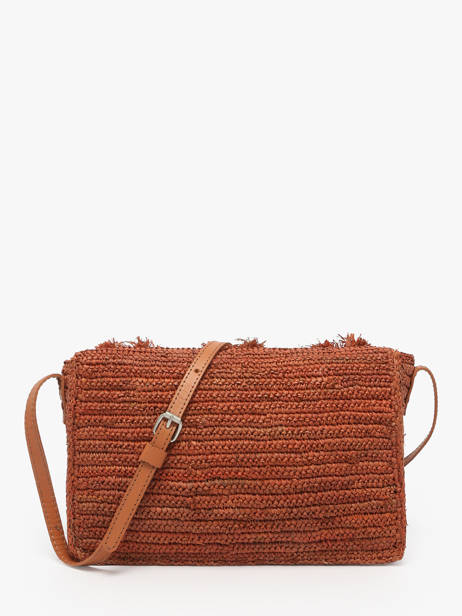 Shoulder Bag L'atelier Du Crochet Raphia Le voyage en panier Brown l'atelier du crochet AM768 other view 4