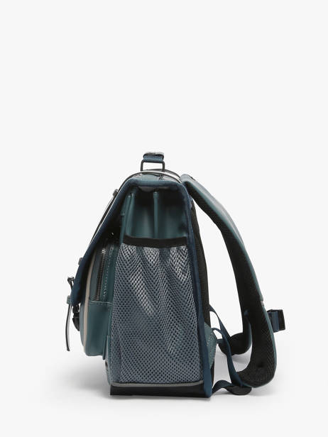 Vintage North Satchel Cameleon Blue vintage north CA38 other view 2