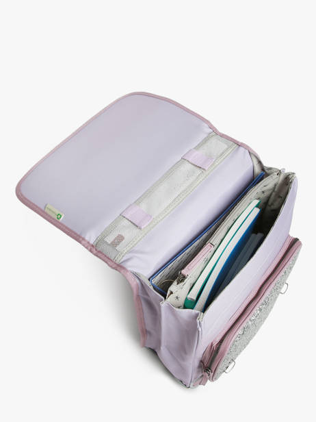 2-compartment Vintage Fantasy Backpack Cameleon Violet vintage fantasy SD39 other view 3