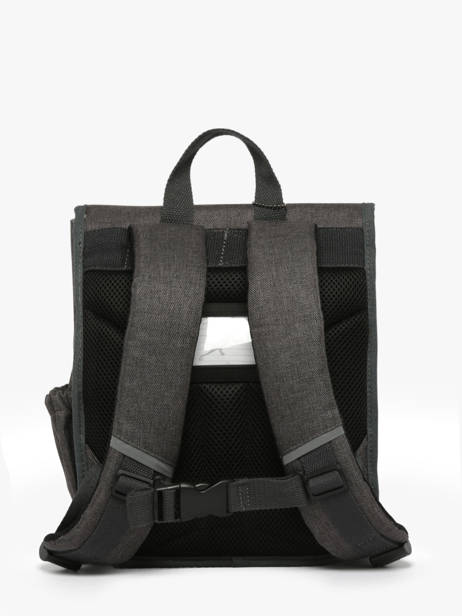1 Compartment Backpack Cameleon Gray vintage urban SD30 other view 4