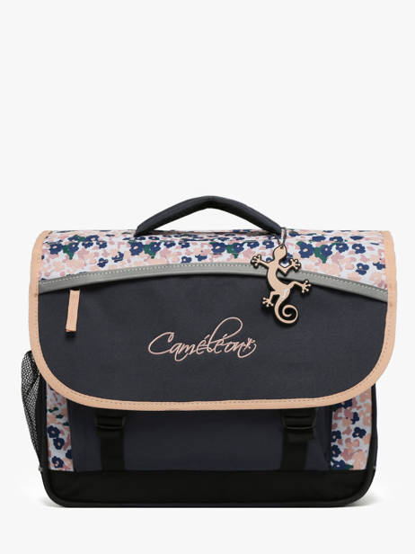 Satchel For Kids 2 Compartments Cameleon Blue actual CA38